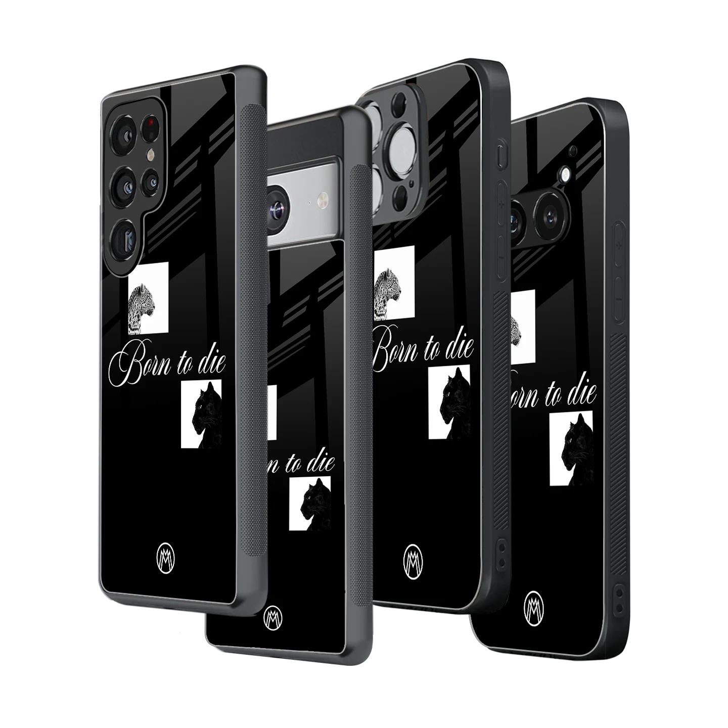 Stylish Glass Back Case for All Smartphones iPhone, Samsung, OnePlus, Pixel, Redmi, Oppo, Vivo, Motorola