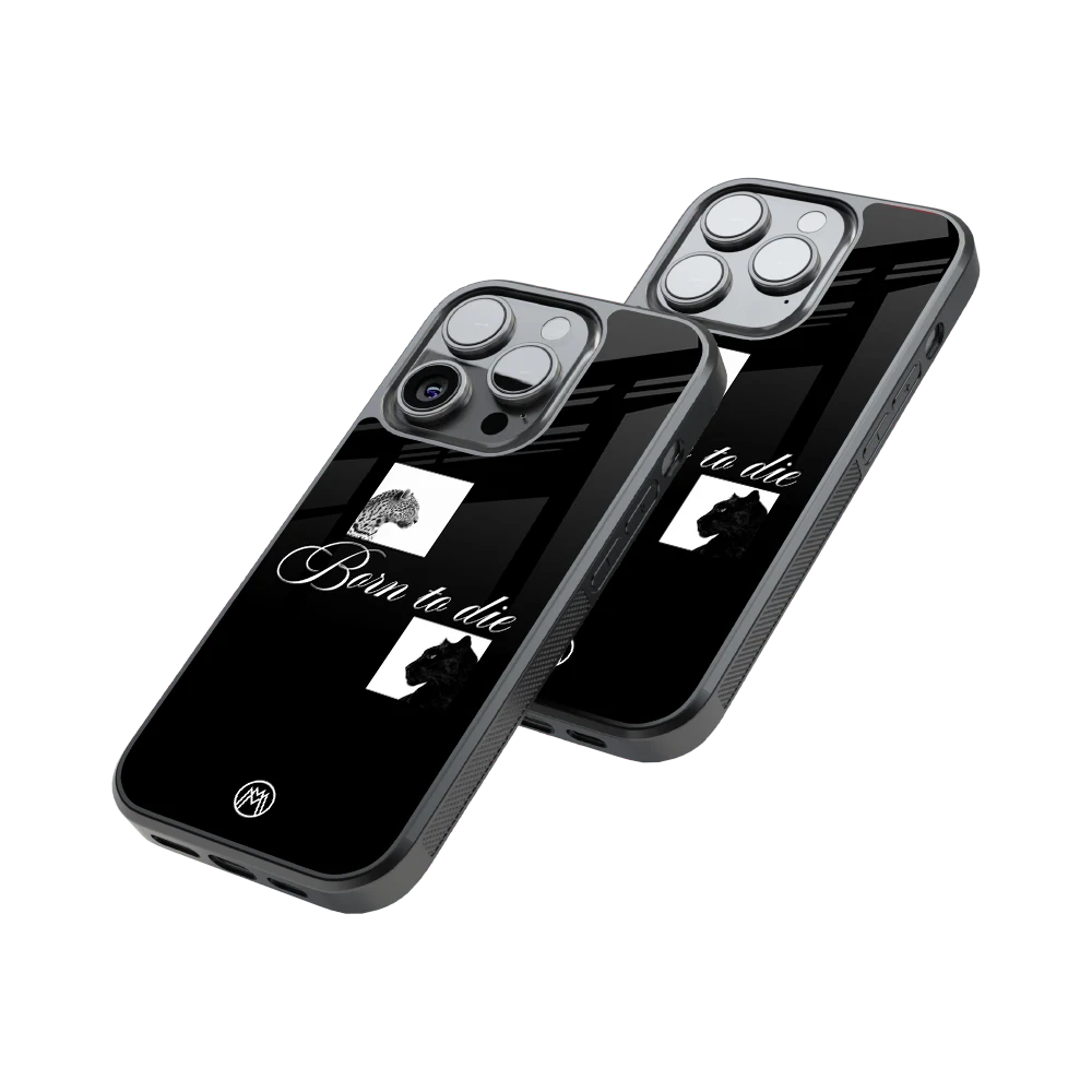 Protective Glass Back Phone Case Compatible with iPhone, Samsung, OnePlus, Pixel & More