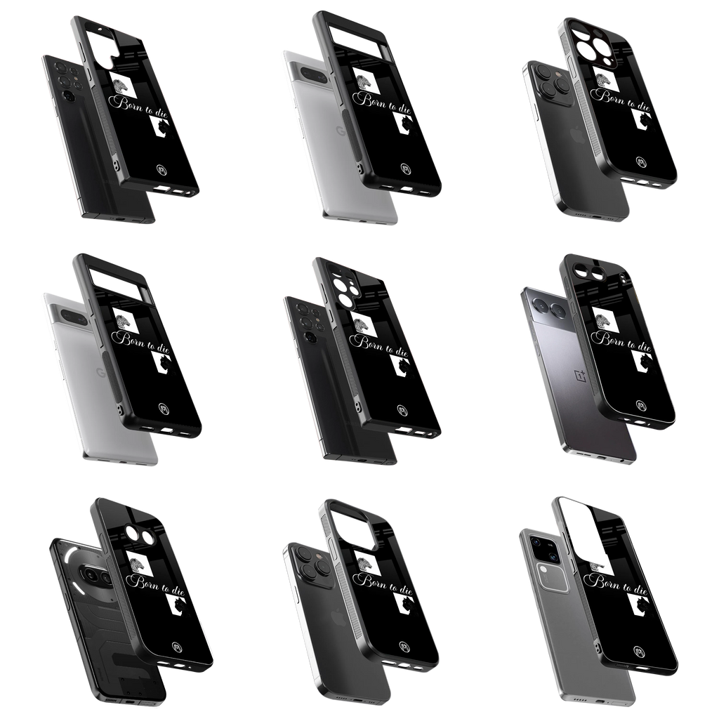 Durable Glass Back Mobile Case for iPhone, Samsung, OnePlus, Google Pixel, Redmi, Vivo, Oppo