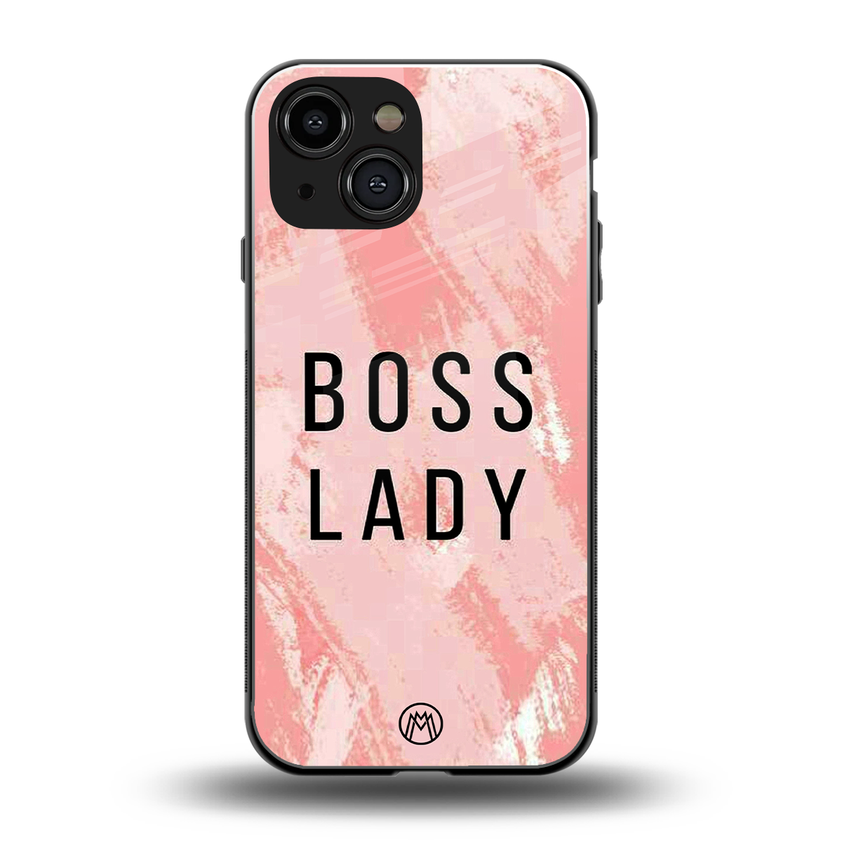 boss lady back phone cover | glass case for iphone 13 mini