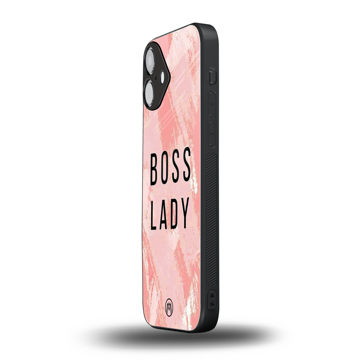 boss lady back phone cover | glass case for iphone 16 plus