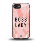 boss lady back phone cover | glass case for iphone 16e