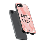 boss lady back phone cover | glass case for iphone 16e