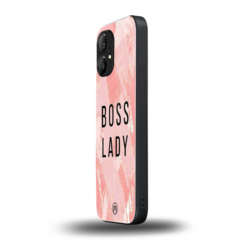 boss lady back phone cover | glass case for nothing phone 1