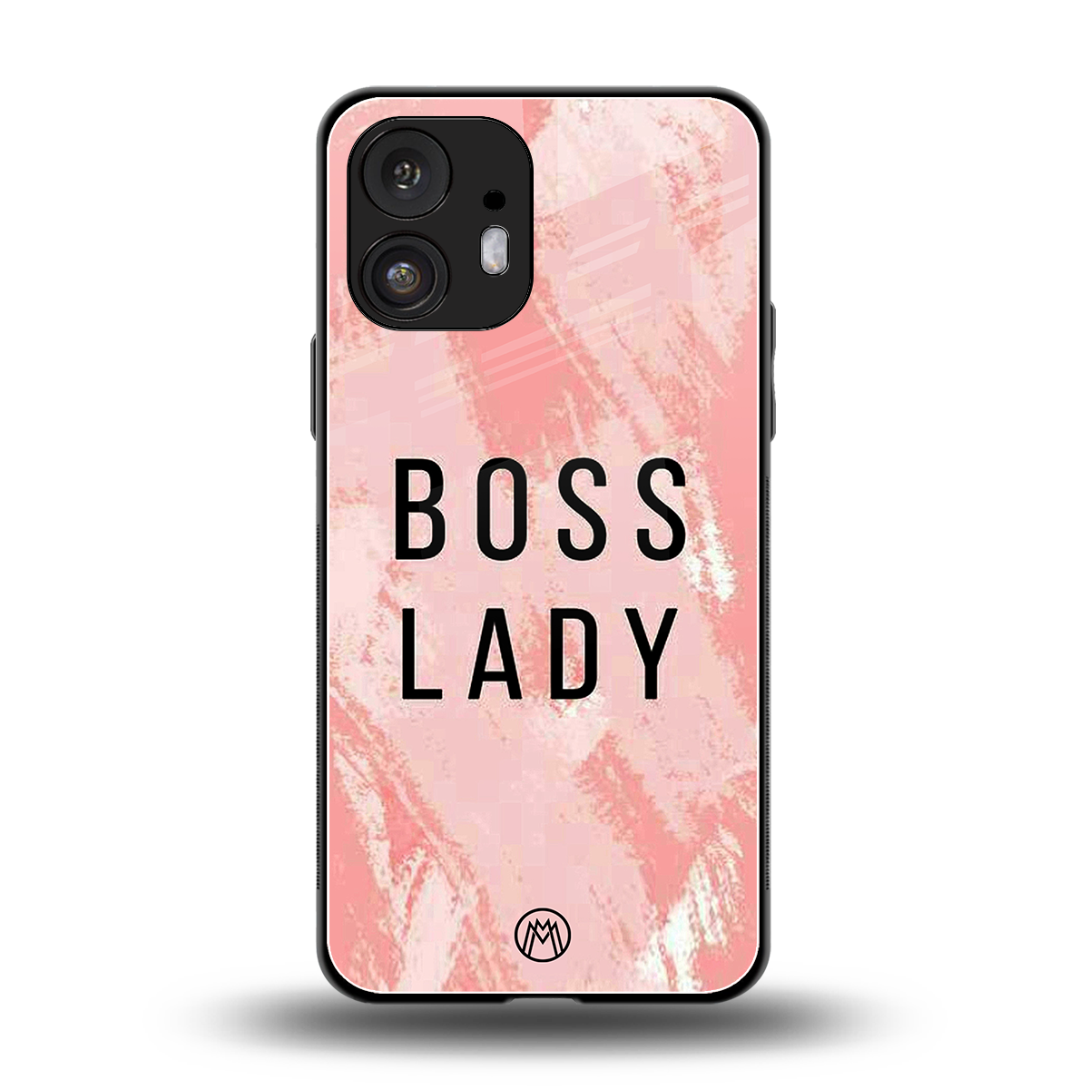 boss lady back phone cover | glass case for nothing phone 2