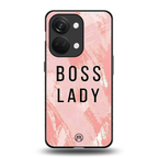 boss lady back phone cover | glass case for oneplus nord 3