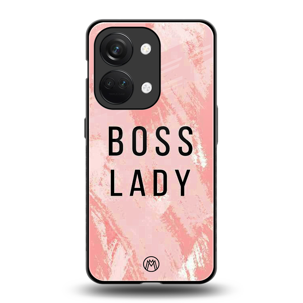 boss lady back phone cover | glass case for oneplus nord 3