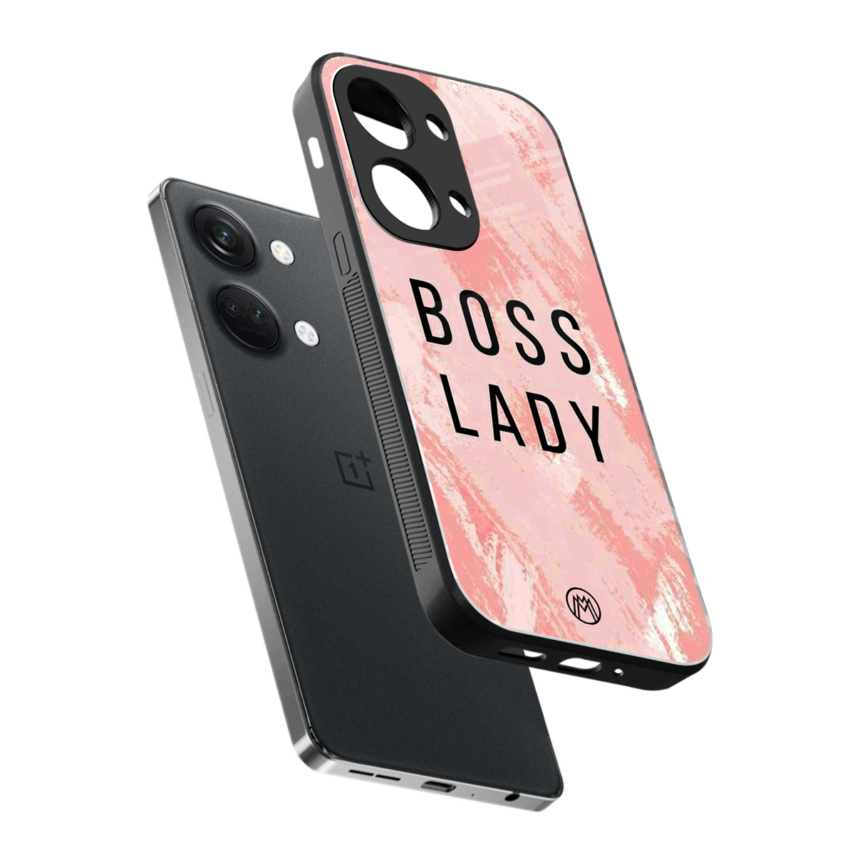 boss lady back phone cover | glass case for oneplus nord 3