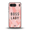 boss lady back phone cover | glass case for oneplus nord 4