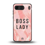 boss lady back phone cover | glass case for oneplus nord 4