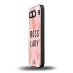 boss lady back phone cover | glass case for oneplus nord 4