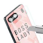 boss lady back phone cover | glass case for oneplus nord 4
