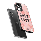 boss lady back phone cover | glass case for oneplus nord ce 3