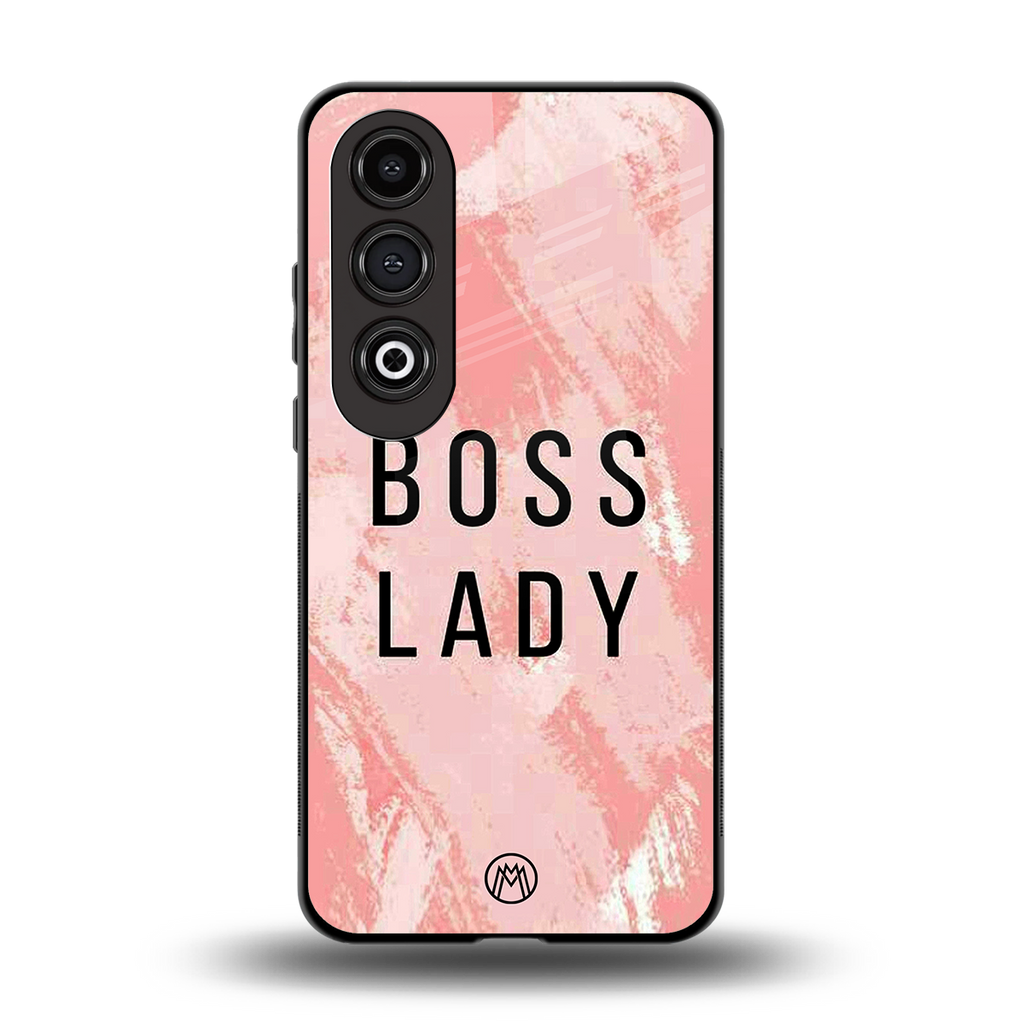 boss lady back phone cover | glass case for oneplus nord ce 4