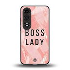 boss lady back phone cover | glass case for oneplus nord ce 4