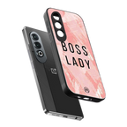 boss lady back phone cover | glass case for oneplus nord ce 4