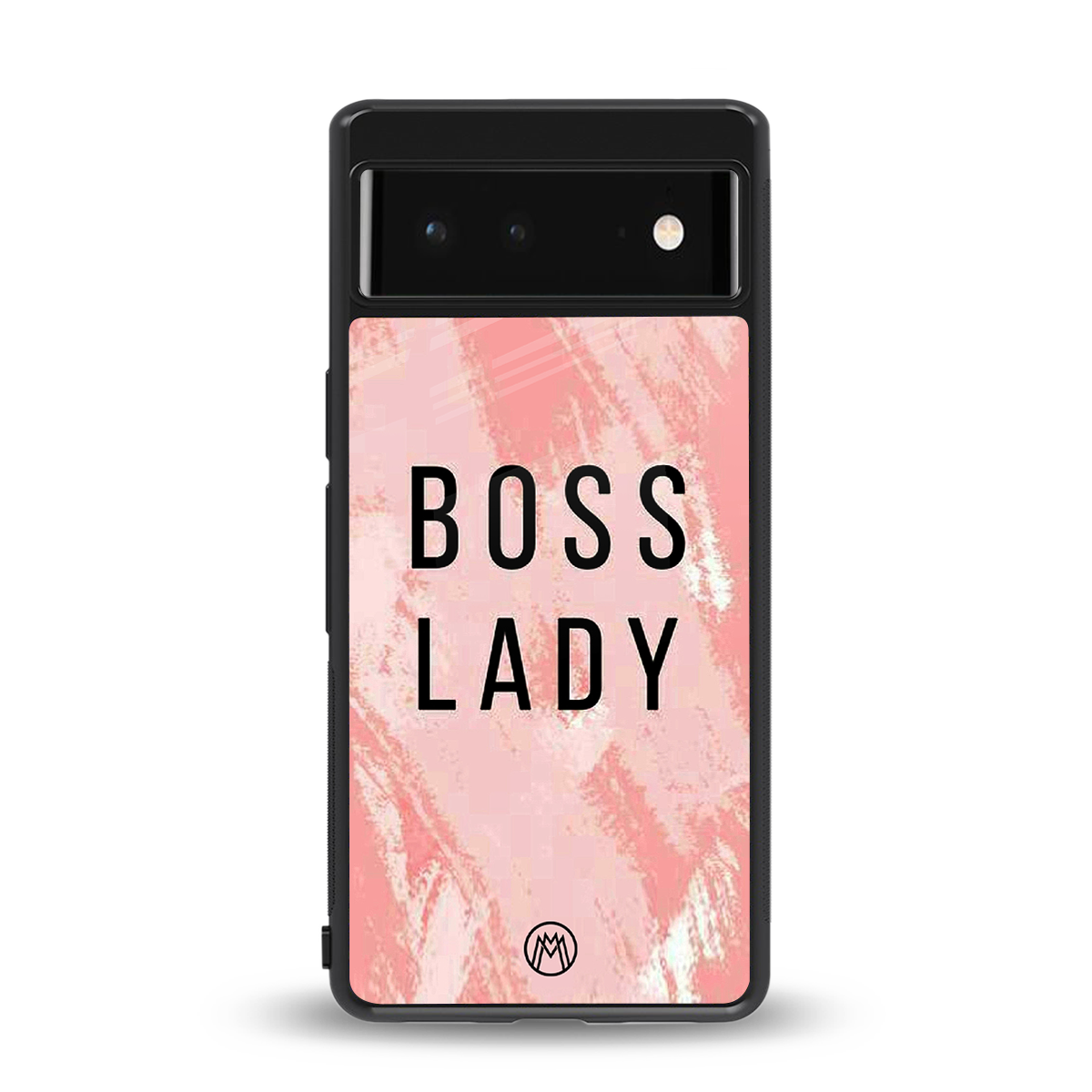 boss lady back phone cover | glass case for google pixel 6