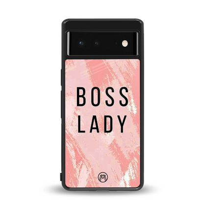 boss lady back phone cover | glass case for Google Pixel 6A