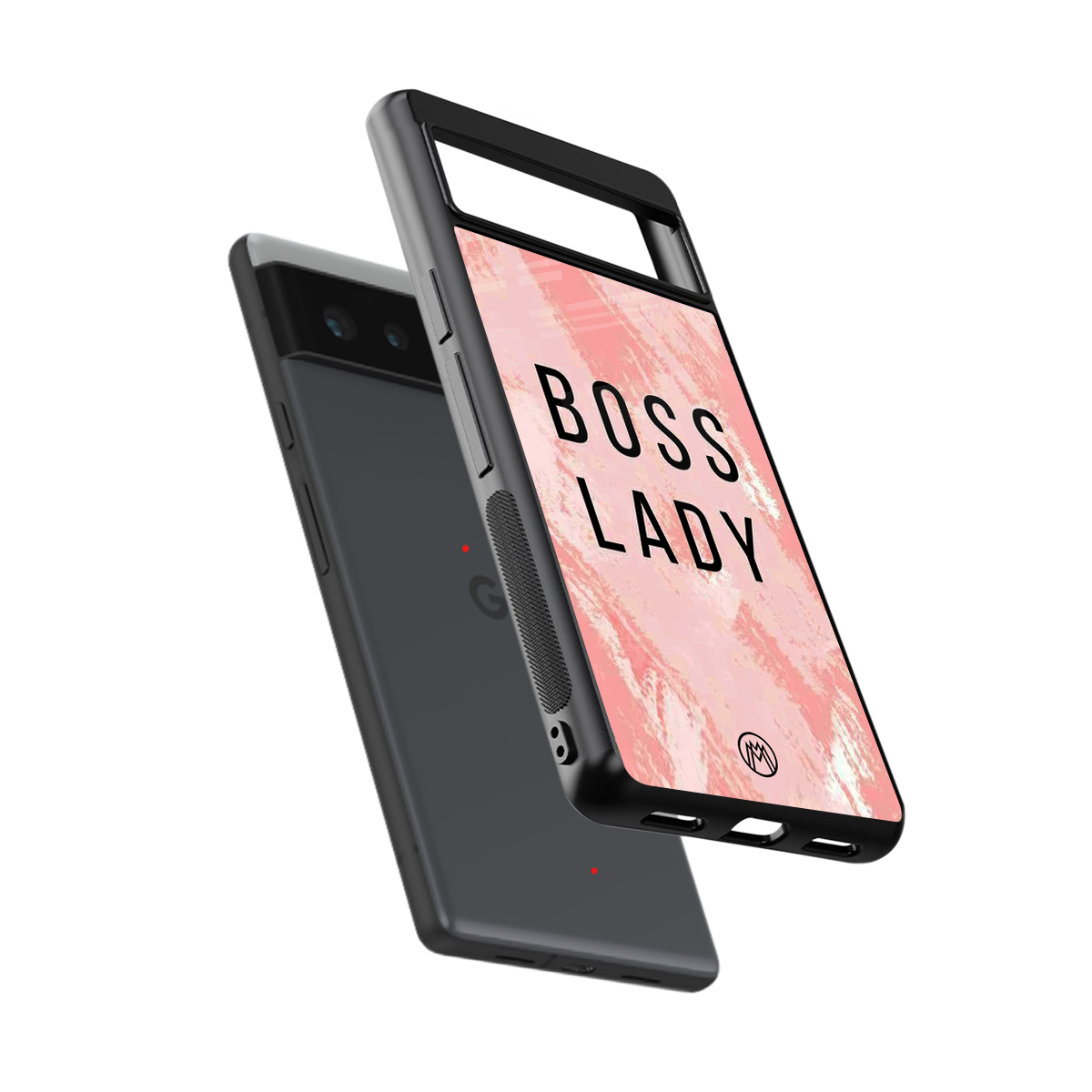 boss lady back phone cover | glass case for google pixel 6