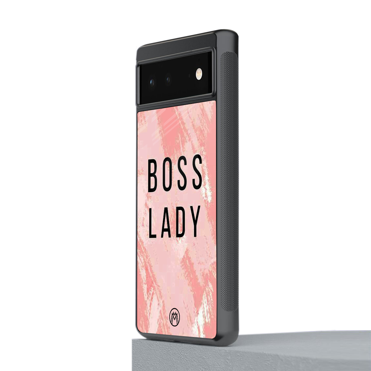 boss lady back phone cover | glass case for google pixel 6