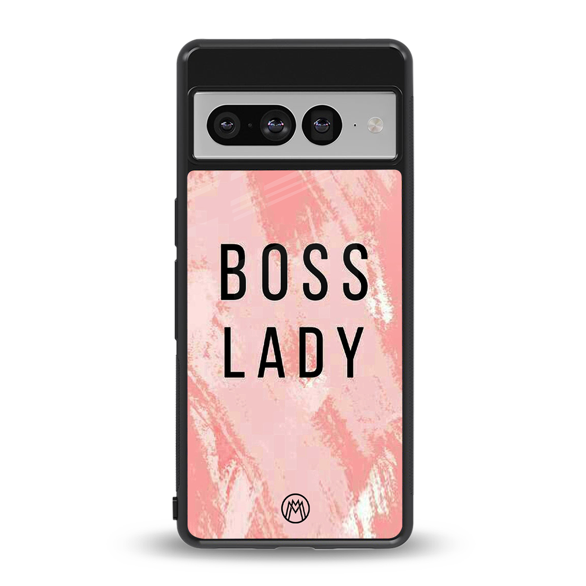 boss lady back phone cover | glass case for google pixel 7 pro