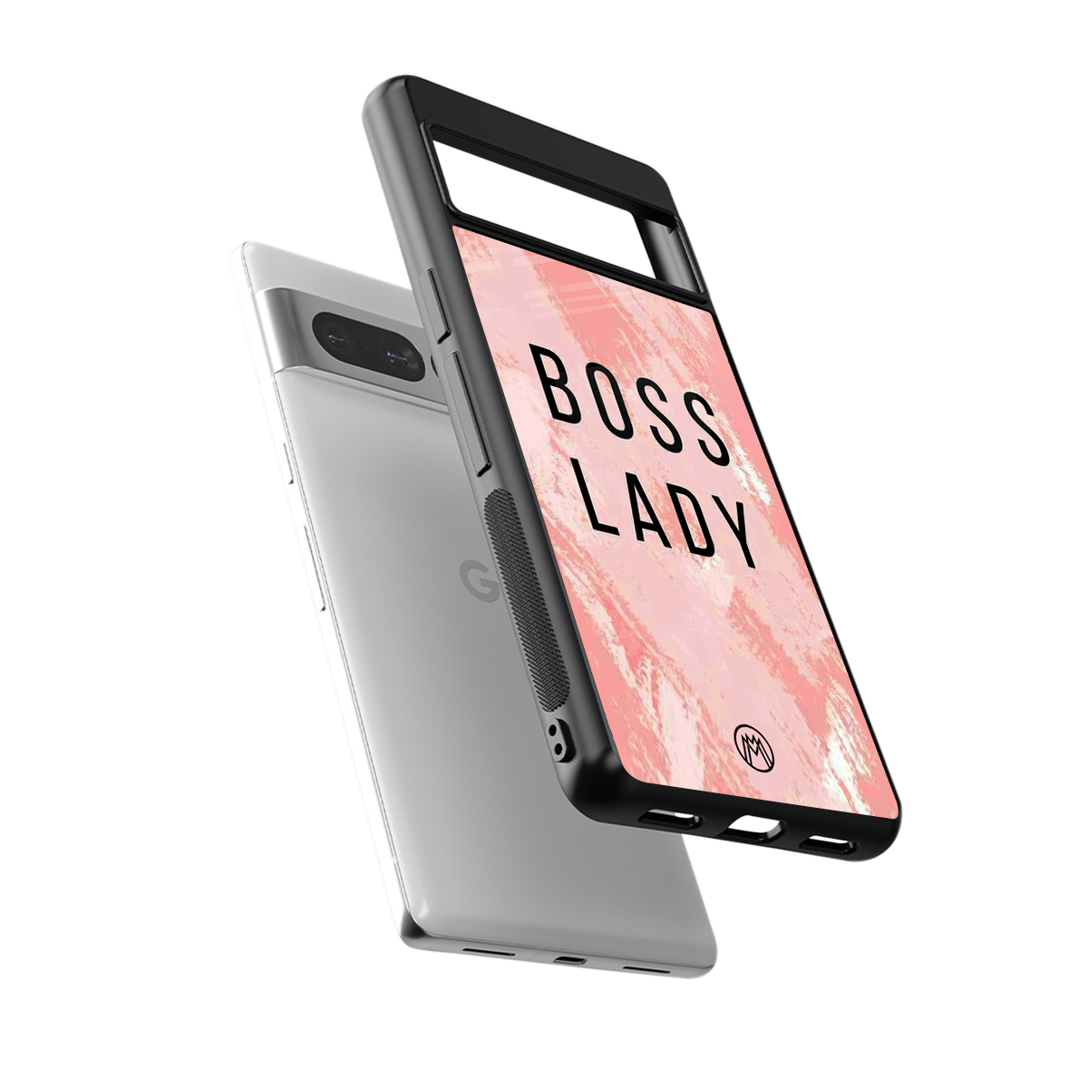 boss lady back phone cover | glass case for google pixel 7 pro