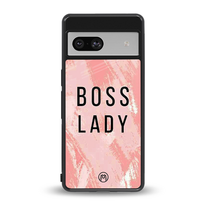 boss lady back phone cover | glass case for Google Pixel 7A