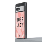 boss lady back phone cover | glass case for Google Pixel 7