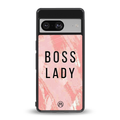 boss lady back phone cover | glass case for Google Pixel 8