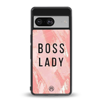boss lady back phone cover | glass case for Google Pixel 8