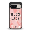 boss lady back phone cover | glass case for google pixel 9