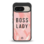 boss lady back phone cover | glass case for google pixel 9