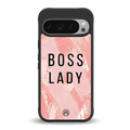 boss lady back phone cover | glass case for google pixel 9 pro