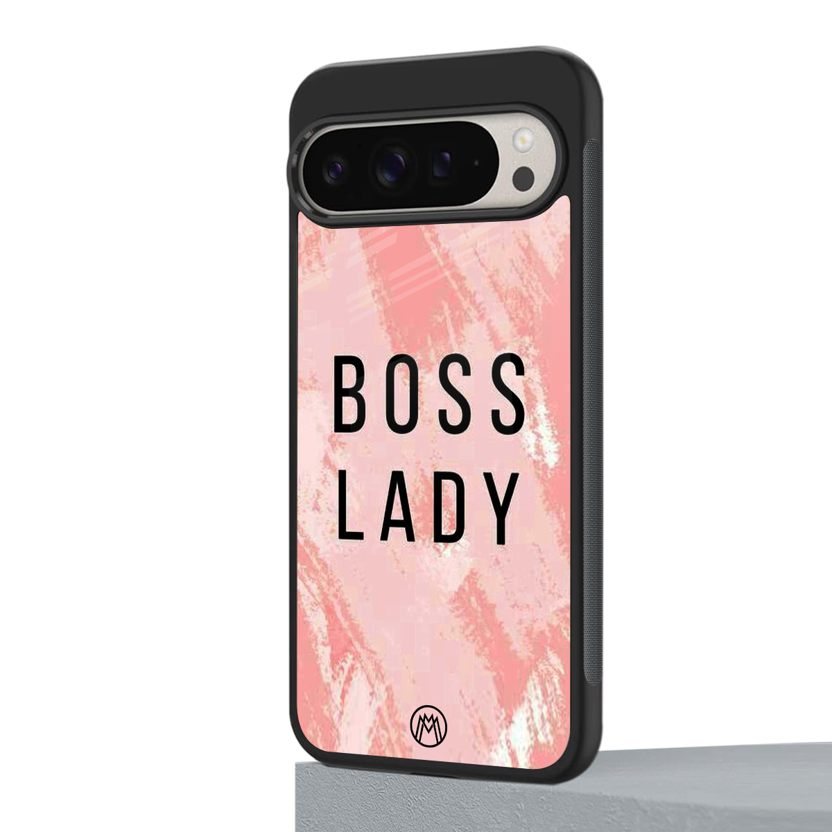 boss lady back phone cover | glass case for google pixel 9 pro