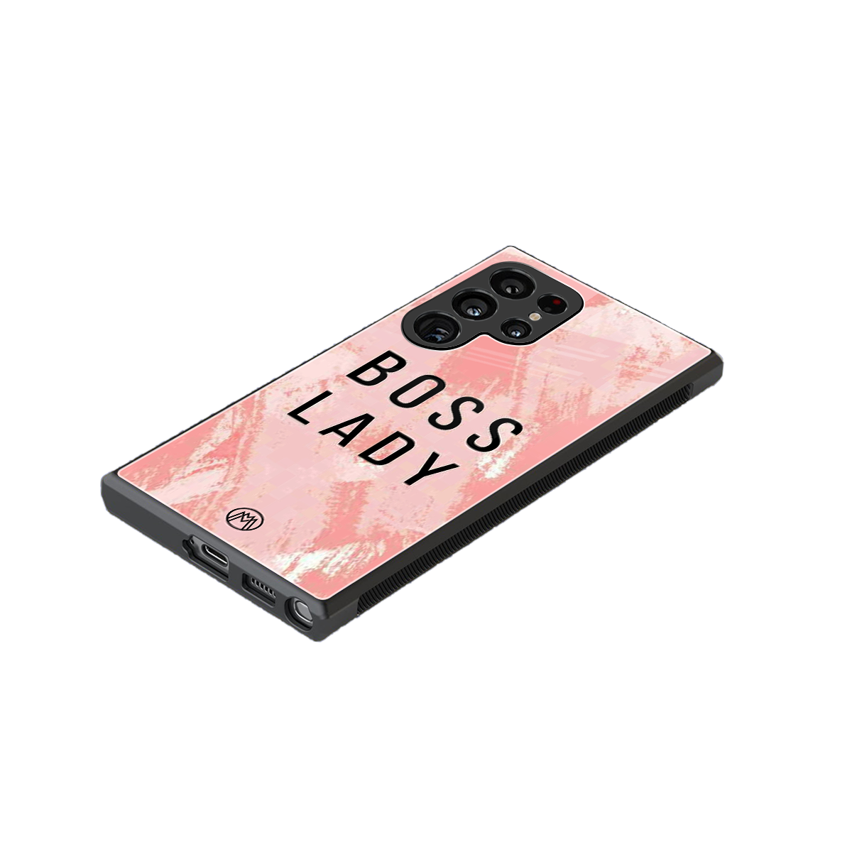 boss lady back phone cover | glass case for samsung galaxy s24 ultra