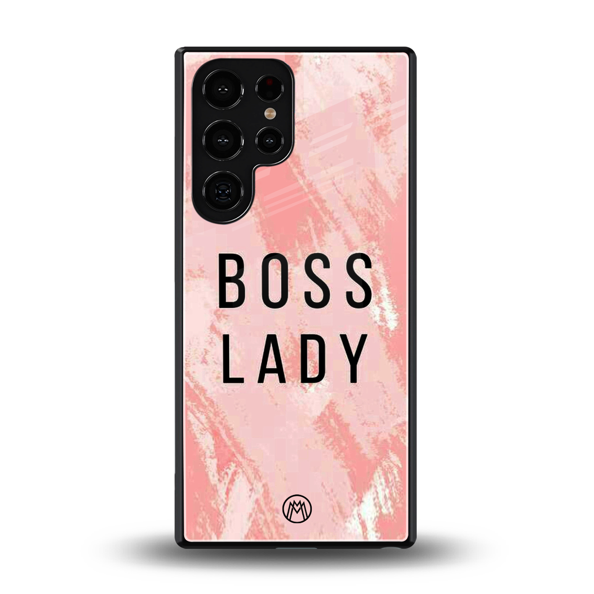 boss lady back phone cover | glass case for samsung galaxy s25 ultra