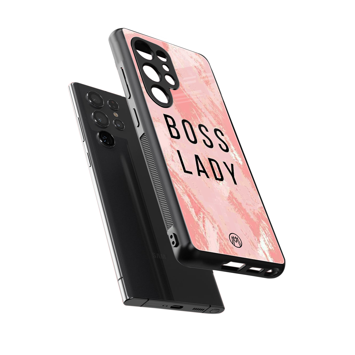 boss lady back phone cover | glass case for samsung galaxy s25 ultra
