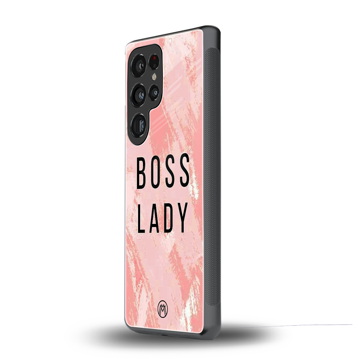 boss lady back phone cover | glass case for samsung galaxy s25 ultra