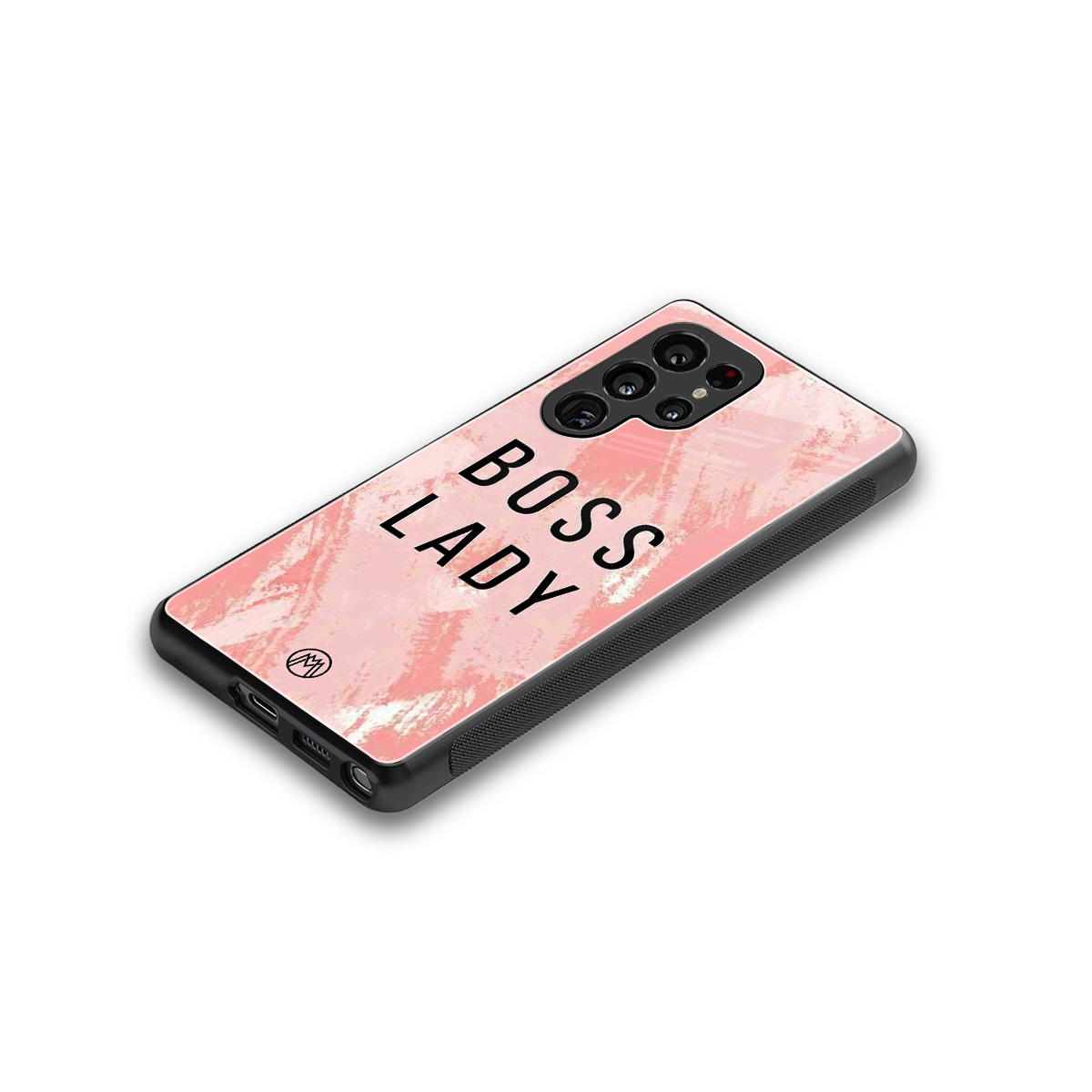 boss lady back phone cover | glass case for samsung galaxy s25 ultra