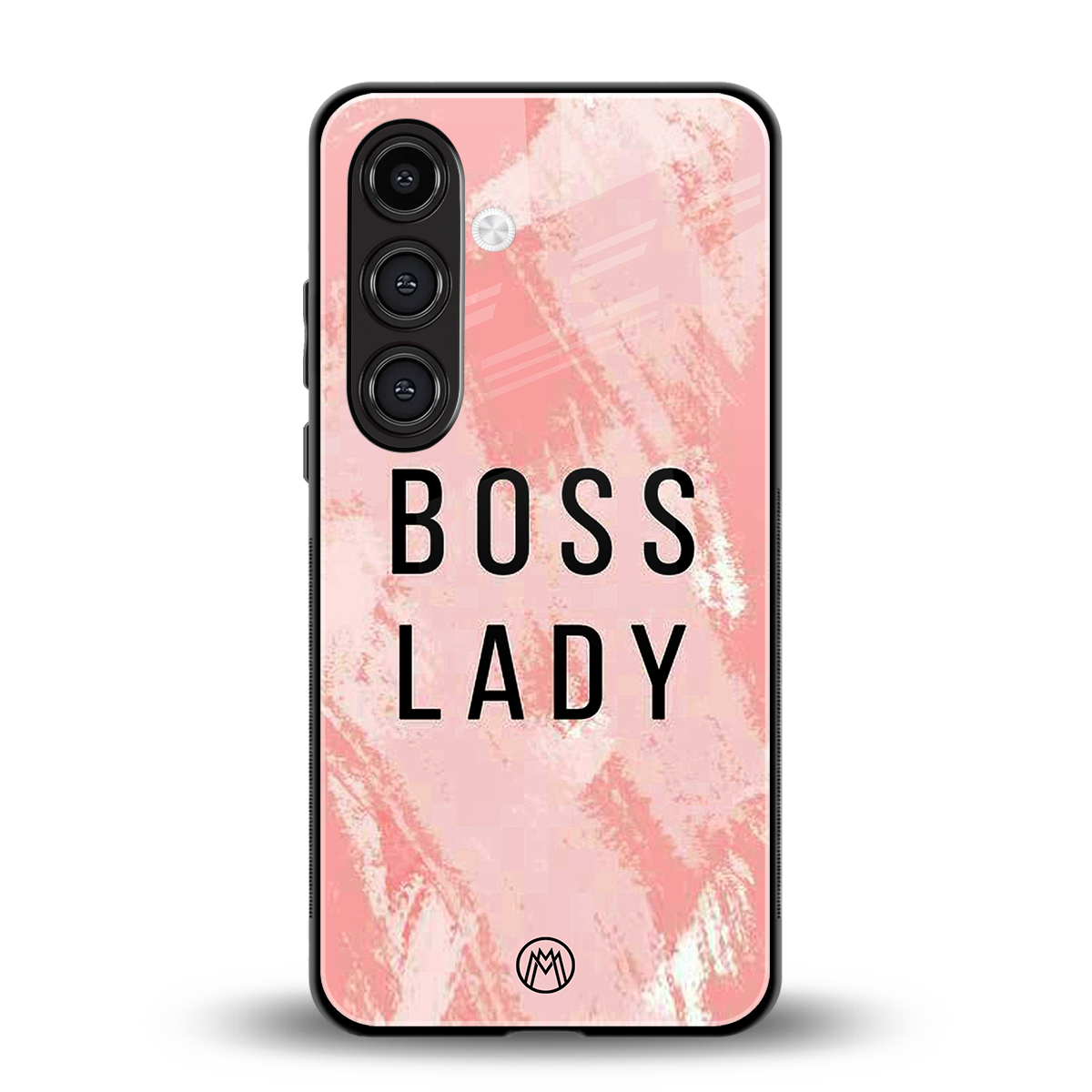 boss lady back phone cover | glass case for samsung galaxy s24 fe