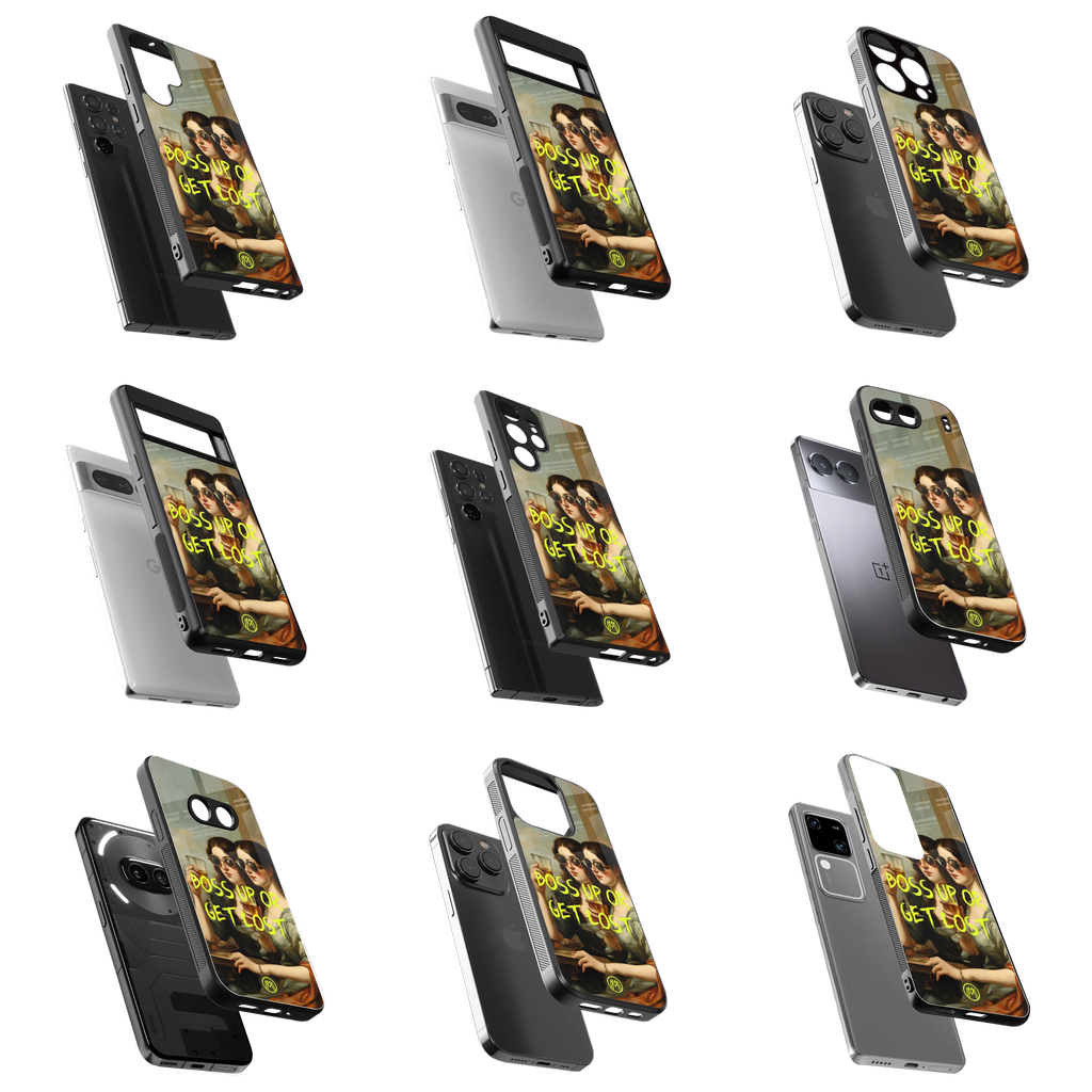 Durable Glass Back Mobile Case for iPhone, Samsung, OnePlus, Google Pixel, Redmi, Vivo, Oppo