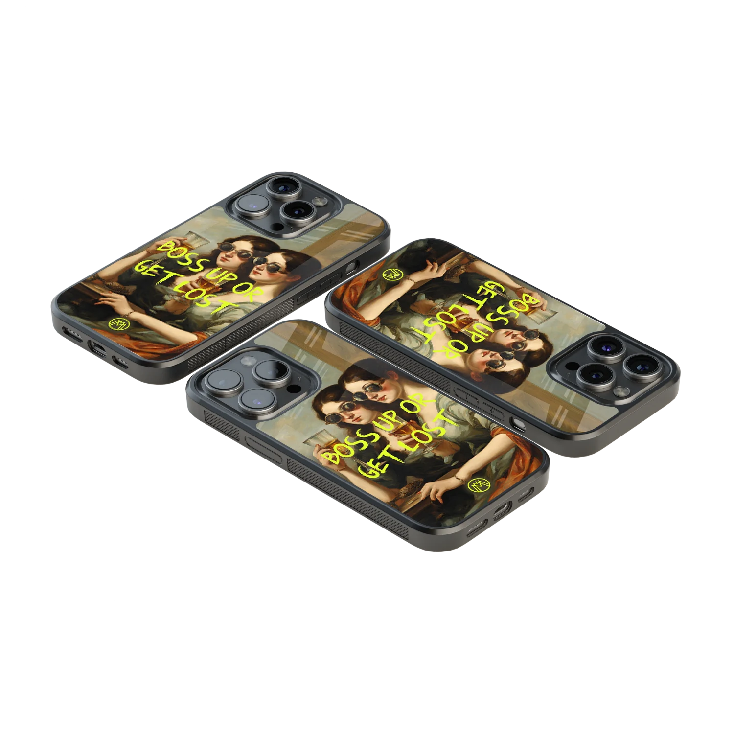 Luxury Glass Back Mobile Cover for iPhone, Samsung Galaxy, OnePlus, Pixel, Redmi & More
