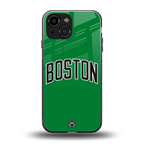 boston club back phone cover | glass case for iphone 13 mini