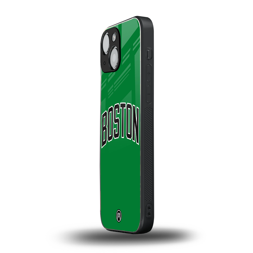 boston club back phone cover | glass case for iphone 13 mini