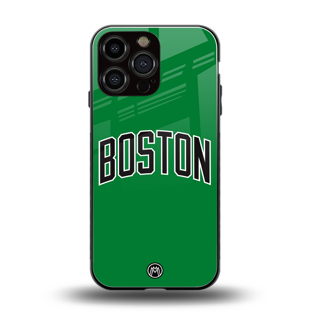 boston club back phone cover | glass case for iphone 13 pro max