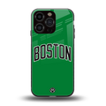 boston club back phone cover | glass case for iphone 16 pro