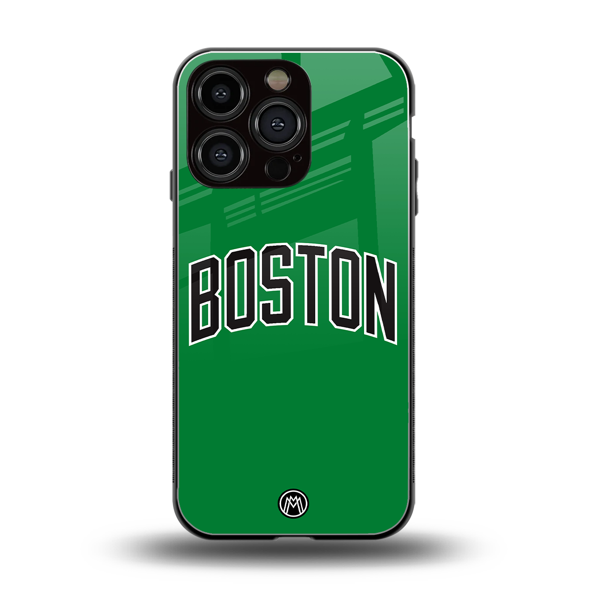 boston club back phone cover | glass case for iphone 16 pro
