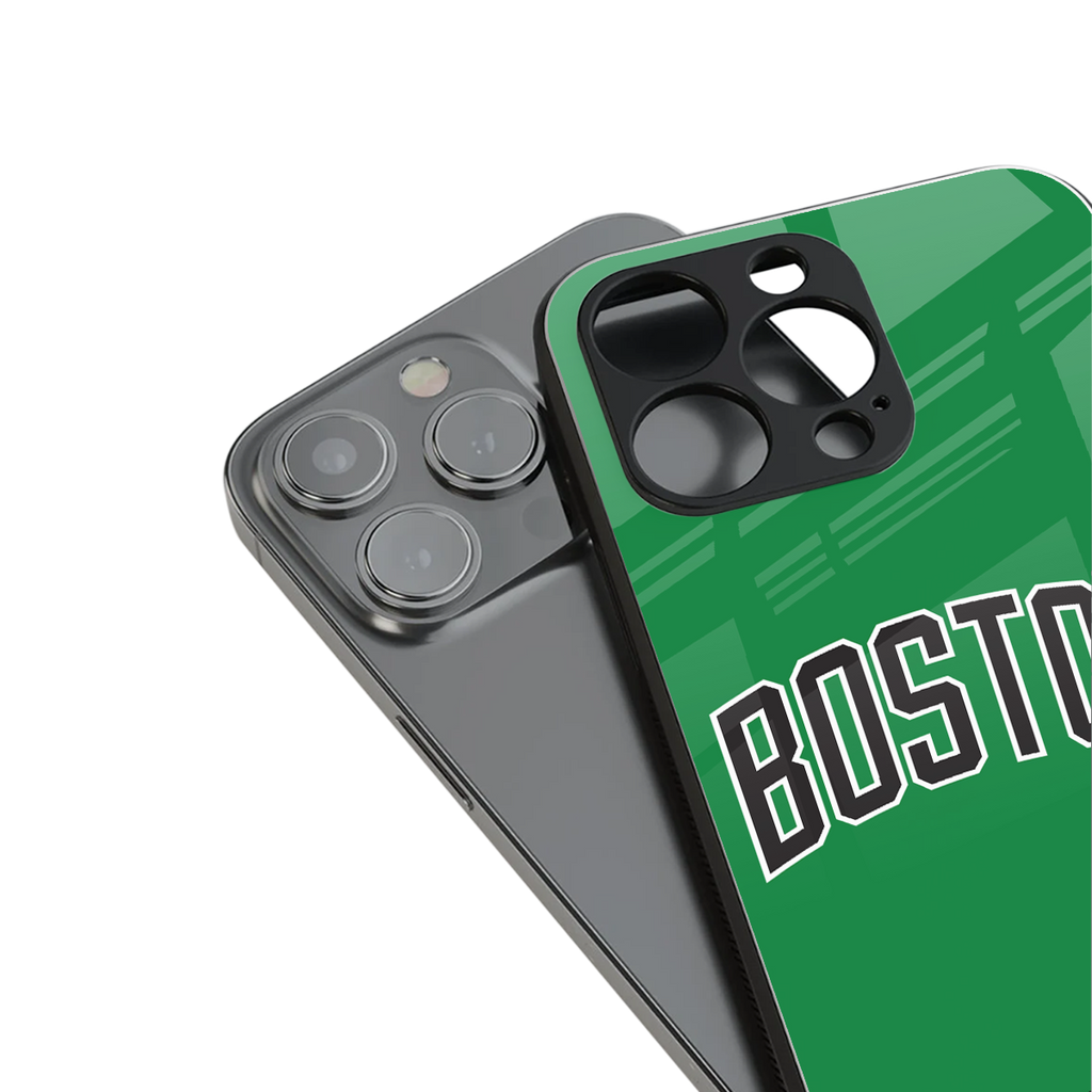 boston club back phone cover | glass case for iphone 16 plus