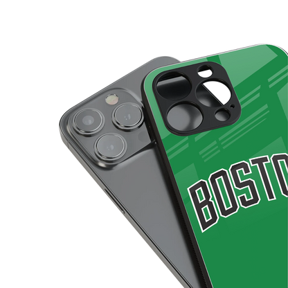 boston club back phone cover | glass case for iphone 14 pro max