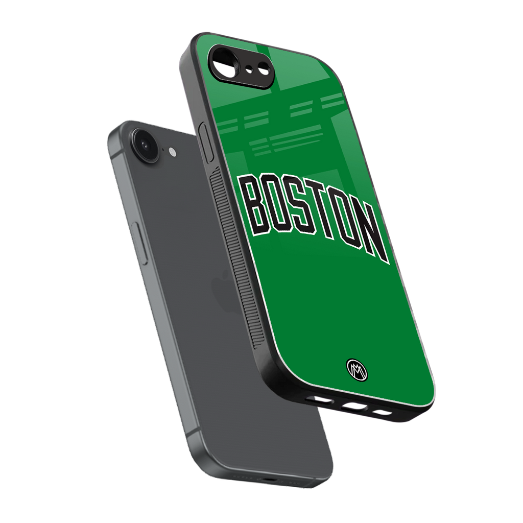 boston club back phone cover | glass case for iphone 16e